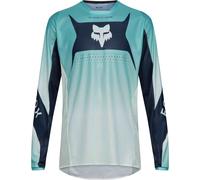 FOX 180 Air Taper Motocross Jersey, blau/türkis, Größe XS