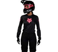 FOX 180 Blackout 2023 Damen Motocross Jersey, schwarz, Größe XL