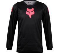 FOX 180 Blackout 2023 Mädchen Motocross Jersey, schwarz-pink, Größe XL