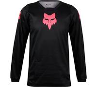 FOX 180 Blackout 2023 Mädchen Motocross Jersey, schwarz/pink, Größe YXL