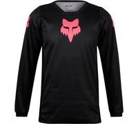 FOX 180 Blackout 2023 Mädchen Motocross Jersey, schwarz/pink, YL
