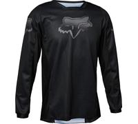 FOX 180 Blackout Jugend Motocross Jersey, schwarz, Größe S