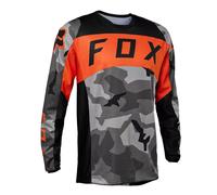 Fox 180 BNKR Fahrrad Mountain Dirt Bike Motocross MX Trikot Jersey Grau Camo