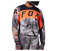Fox Racing Herren 180 Bnkr Motocross Trikot Jersey, Grau, S EU