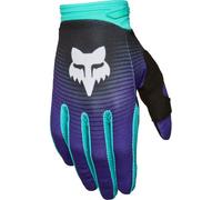 Fox Motocross-Handschuhe 180 Collect schwarz-lila Größe L Herren