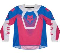 FOX 180 Collect Kinder Motocross Jersey, pink/blau, Größe K-M