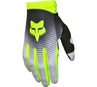 FOX 180 Collect Motocross-Handschuhe, schwarz/weiß/neon gelb, Größe 2XL