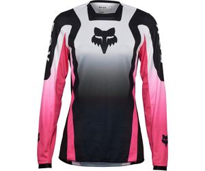 FOX 180 Lean Damen Motocross Jersey, schwarz/pink, Größe L