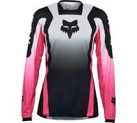FOX 180 Lean Damen Motocross Jersey, schwarz-pink, Größe S