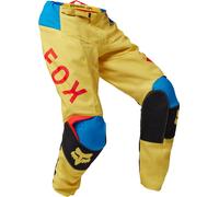 FOX 180 Race Spec Motocross Hose, gelb/blau, Größe 30
