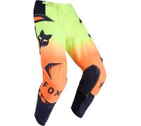 Fox Motocross-Hose 180 Shield gelb/orange Größe 34