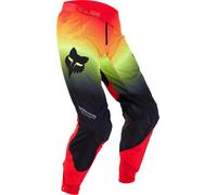FOX 360 Revise Motocross Hose, schwarz-rot-gelb, Größe 34 für Männer