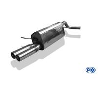 Fox Auspuff Sportauspuff Sportendschalldämpfer für VW Polo 9N 1.4 55/59/63/74/77