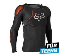 Fox Kinder Bike Oberteil YTH BASEFRAME PRO D3O JKT Schwarz S