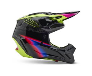 Fox Crosshelm V3 RS ENERGY schwarz L