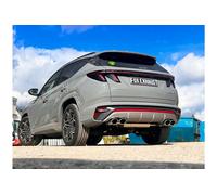 Fox Duplex Auspuff Sportauspuff Endschalldämpfer für Hyundai Tucson NX4E 1.6l