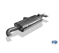 Fox Duplex Auspuff Sportauspuff Endschalldämpfer für Mercedes CLA 220/250 2.0