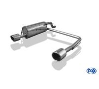 Fox Duplex Sportauspuff für Opel Corsa D - NRE-Edition 1.0l 44kW 1.2l 51/59/63kW