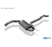 Fox Edelstahl Ø76mm Vorschalldämpfer Audi A4 B5 1.8l T Limousine/Avant