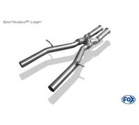 Fox Edelstahl Verbindungsrohr Mercedes SLK R172 6-Zylinder