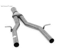 Fox Edelstahl Verbindungsrohr Mercedes SLK u. SLC R172 4-Zylinder