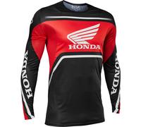 FOX Flexair Honda Motocross Jersey, schwarz-rot, Größe S