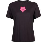 FOX Head Damen T-Shirt, schwarz/pink, Größe M