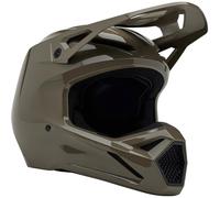 FOX V1 Solid Motocross-Helm, oliv, Größe XL (61/62)