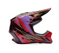 FOX V3 RS CANVAS MX-Helm rot M