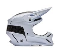FOX V3 RS Fracture Carbon Motocross Helm, weiss, Größe XL für Männer