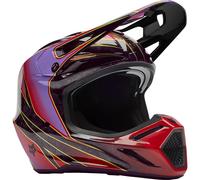 FOX V3 RS CANVAS MX-Helm rot M