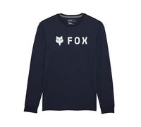 Fox Racing Absolute Tech Langarm-T-Shirt für Herren, Mitternacht/Ausflug, einfarbig (Midnight//Getaway Solids), Small