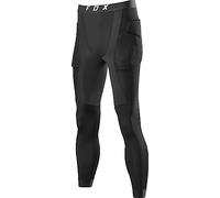 Fox Racing Baseframe Pro Pant - Motocross Schützer - Protektoren Hose - MTB Basisschicht - Poron Hüft- und Steißbeinpolster - Atmungsaktiv - Schwarz, Größe: XL