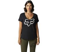 Fox Racing - Boundary Short Sleave TOP Oberteile - Erwachsene Damen - Sporttop, Trikot, Lifestyle-T-Shirt, Lifestyle-Trikot, Schwarz, S