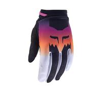 Fox Racing Damen 180 Flora Motocross-Handschuh, Schwarz/Rosa, Größe L