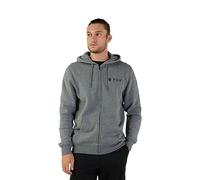 Fox Racing Herren Standard Absolute Fleece Reißverschluss, Heather Graphite, Größe L