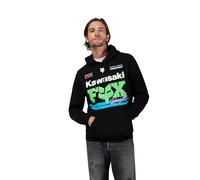 Fox Racing Kawasaki Herren-Fleecepullover, Schwarz