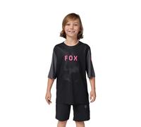 Fox Racing Unisex Kinder Bike Jersey Fox Junior Ranger Taunt Black Ym T-Shirt, Schwarz, M