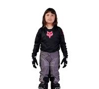 Fox Racing Yth Girls Blackout Jersey Jersey's Unisex Kinder, Schwarz, L