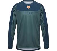 FOX Ranger Off-Road Motocross Jersey, grün/blau, Größe L