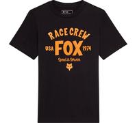 FOX Slogan Jugend T-Shirt, schwarz/orange, Größe YXL