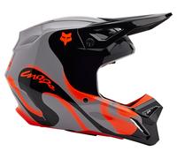 FOX V1 Emotion MX24 Crosshelm unisex Polycarbonat grau, 2XL