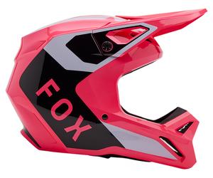 FOX V1 Lean MX24 Crosshelm unisex Polycarbonat pink, 2XL