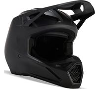 FOX V1 Matte Black 2023 Jugend Motocross Helm, schwarz, Größe M