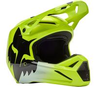 Fox V1 Shield Crosshelm S Yellow Fluo