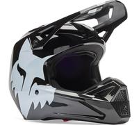 FOX V1 Shield Jugend Motocross Helm, schwarz, Größe L