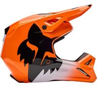 FOX V1 Shield Motocross Helm, orange, Größe S für Männer