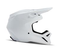 FOX V1 Solid Helm weiß L