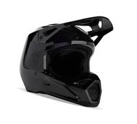 FOX V1 Solid Motocross-Helm, schwarz, Größe XL (61/62)