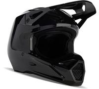 FOX V1 Solid Motocross-Helm, schwarz, Größe XL (61/62)